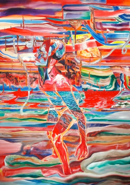 Ira Kane - Nabel der Welt 50 x 180 cm